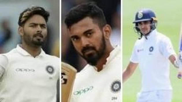 Photo of Rishabh Pant (L), KL Rahul (Centre) and Shubman Gill (R)(HT Collage)