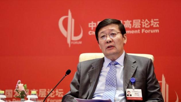 China’s former finance minister Lou Jiwei suggested that China could restrict the number of banks a single fintech platform can partner with(REUTERS)