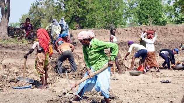 While additional allocations of <span class='webrupee'>?</span>40,000 crore have been made for the MGNREGS, and this is a welcome step, the scheme is still struggling to meet current demand(ANI)