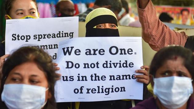 The recently promulgated Uttar Pradesh Prohibition of Unlawful Conversion of Religion Ordinance nullifies marriages if they are carried out for the sole purpose of religious conversion. (PTI Photo) The recently promulgated Uttar Pradesh Prohibition of Unlawful Conversion of Religion Ordinance nullifies marriages if they are carried out for the sole purpose of religious conversion. (PTI Photo)