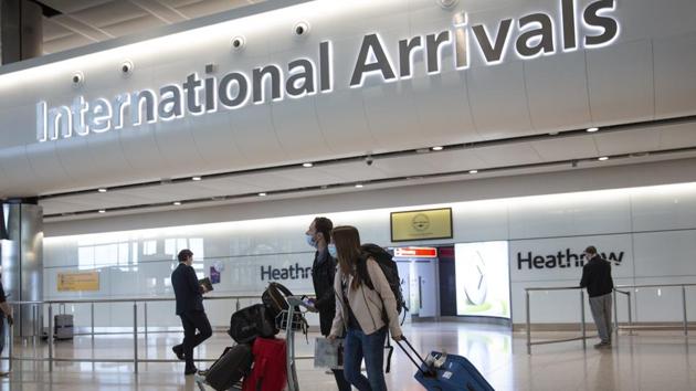 Heathrow has just had one of its busiest weeks since the first UK lockdown as people caught flights in the run up to Christmas (AP) Heathrow has just had one of its busiest weeks since the first UK lockdown as people caught flights in the run up to Christmas (AP)