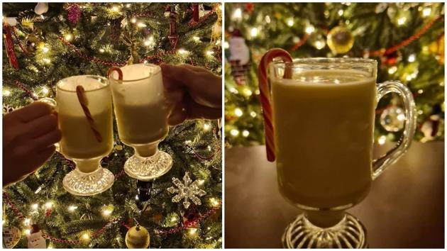 Simple eggnog recipe(Instagram/floridadancingjuice)