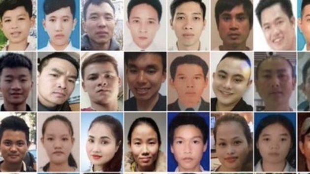 The victims, aged between 15 and 44, were found on October 23, 2019, inside a refrigerated container that had arrived by ferry from Belgium (BBC on Twitter) The victims, aged between 15 and 44, were found on October 23, 2019, inside a refrigerated container that had arrived by ferry from Belgium (BBC on Twitter)