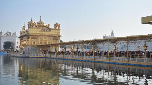The Golden Temple in Amritsar. (Sameer Sehgal/HT) The Golden Temple in Amritsar. (Sameer Sehgal/HT)