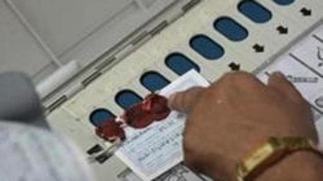 The voting to elect representatives of 1,775 wards in 50 municipal bodies was held on December 11. Amid Covid-19 restrictions in the state, a 79.90% voter turnout was recorded. (Arijit Sen/HT file photo. Representative image) The voting to elect representatives of 1,775 wards in 50 municipal bodies was held on December 11. Amid Covid-19 restrictions in the state, a 79.90% voter turnout was recorded. (Arijit Sen/HT file photo. Representative image)