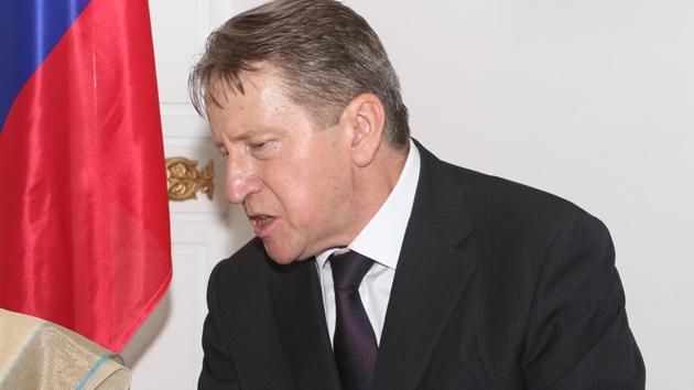 Russian ambassador Nikolay R Kudashev.(HT Archive)