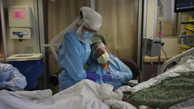 Scientists have opined that the pandemic spread faster as a result of the 614G mutation, stating that some countries which were initially successful in containing the virus faltered later because of the new strain (AP) Scientists have opined that the pandemic spread faster as a result of the 614G mutation, stating that some countries which were initially successful in containing the virus faltered later because of the new strain (AP)