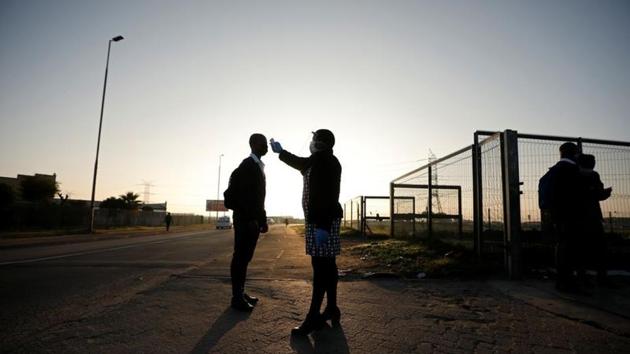South Africa remains the worst-affected African country with 912,477 cases and 24,539 deaths. The country has seen a sharp spike in infections since the start of December. (Reuters Photo) South Africa remains the worst-affected African country with 912,477 cases and 24,539 deaths. The country has seen a sharp spike in infections since the start of December. (Reuters Photo)