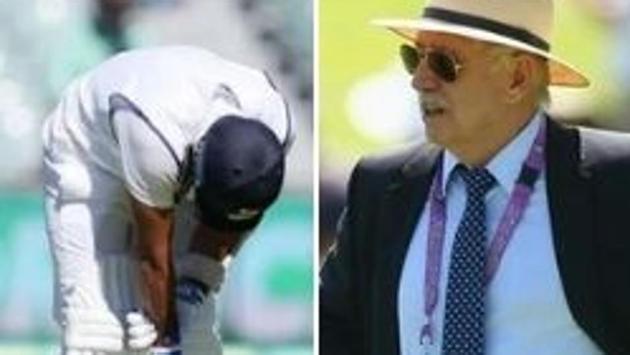 Photo of Indian bowler Mohammed Shami (L) and former Australian captain Ian Chappell (R)(HT Collage)