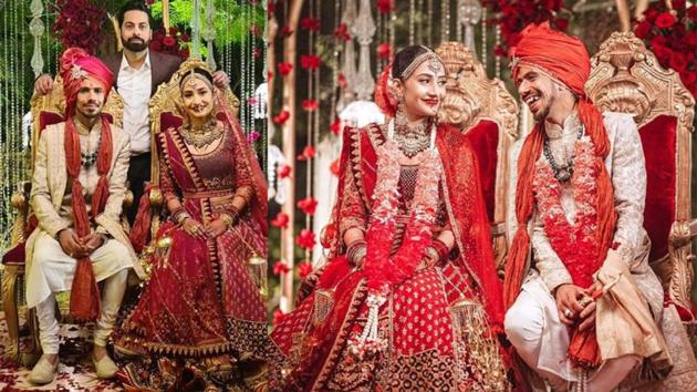 Yuzvendra Chahal and Dhanashree Verma get hitched.