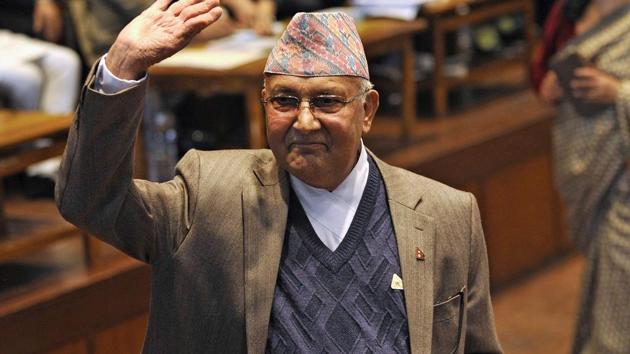 Nepal's prime minister KP Sharma Oli has expanded the central committee of the Nepal Communist Party where he does not have majority support(AFP)