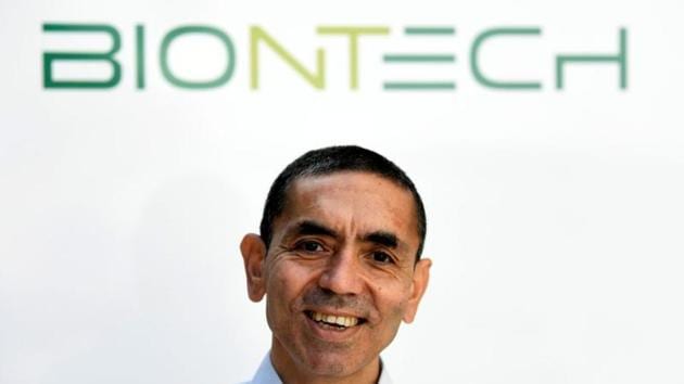 Ugur Sahin, CEO and co-founder of German biotech firm BioNTech, said “I am confident that we will be able to increase our network capacity, but we don’t have numbers yet.” (REUTERS) Ugur Sahin, CEO and co-founder of German biotech firm BioNTech, said “I am confident that we will be able to increase our network capacity, but we don’t have numbers yet.” (REUTERS)