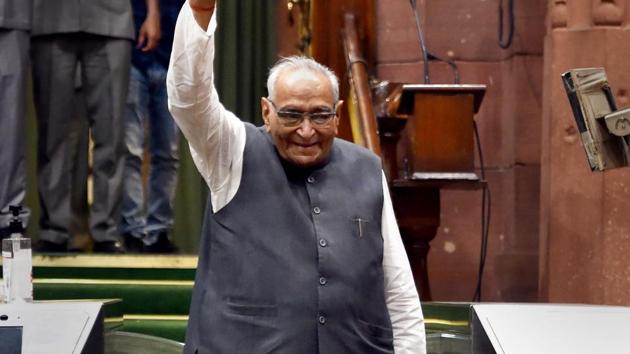 A former chief minister of Madhya Pradesh, Motilal Vora was a Rajya Sabha member from Chhattisgarh.(PTI)