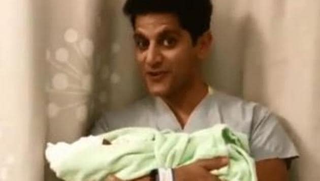 Karanvir Bohra and wife Teejay Sidhu welcomed their third daughter earlier this week.