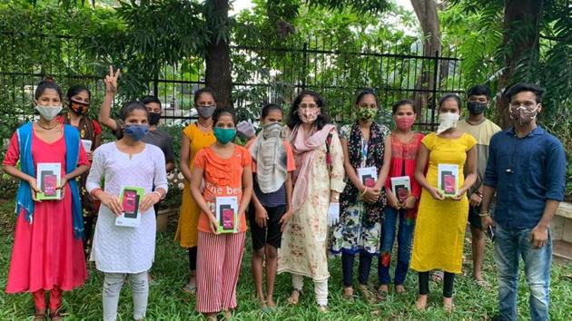 Smart devices, old and new, have been distributed to students from municipal schools and government schools in Mumbai, Palghar, Karjat and Pune.(HT photo) Smart devices, old and new, have been distributed to students from municipal schools and government schools in Mumbai, Palghar, Karjat and Pune.(HT photo)