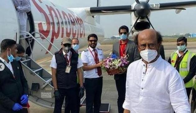 Rajinikanth had reached Hyderabad earlier in the month for the shoot of Annaatthe.