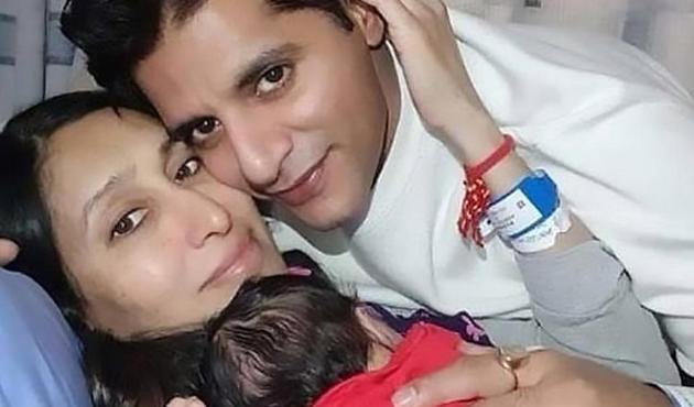 Actor Karanvir Bohra has welcomed his third daughter with wife Teejay Sidhu.