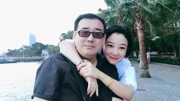 This undated file photo shows Yang Hengjun and his wife Yuan Xiaoliang.(AP)