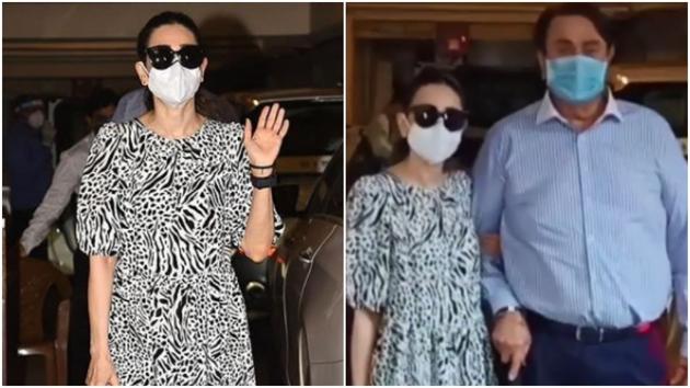 Karisma Kapoor at Taimur Ali Khan’s birthday celebrations(Instagram)