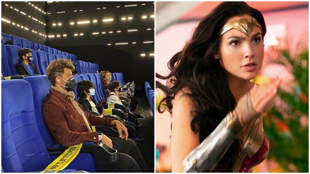Hrithik Roshan watched Gal Gadot’s Wonder Woman 1984 with his sons on Wednesday.