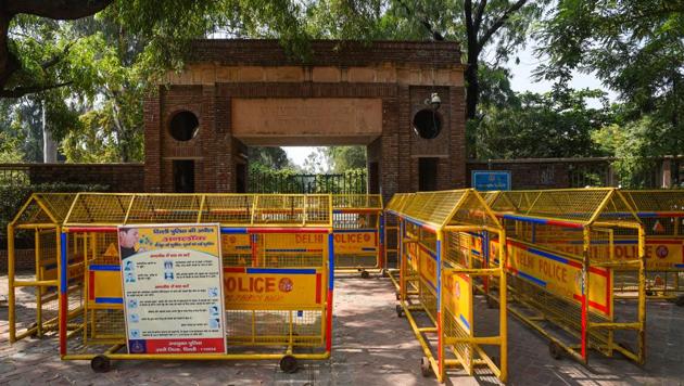 Delhi university (Amal KS/HT PHOTO) Delhi university (Amal KS/HT PHOTO)