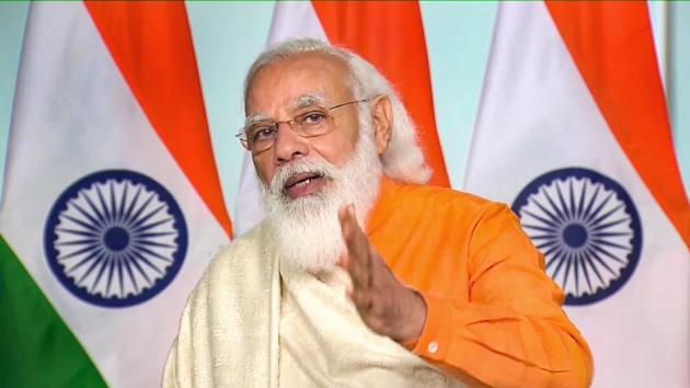 Prime Minister Narendra Modi speaks at Visva Bharati University, via video conferencing, in New Delhi (PTI) Prime Minister Narendra Modi speaks at Visva Bharati University, via video conferencing, in New Delhi (PTI)