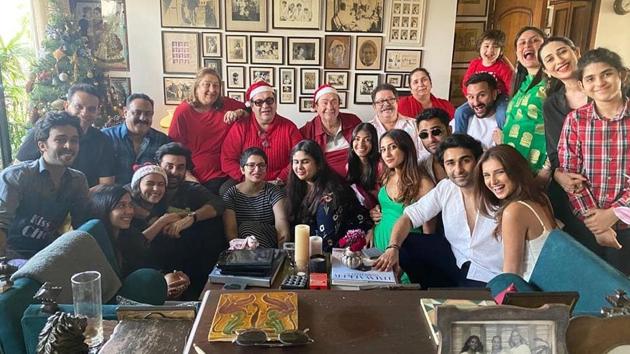 Kareena Kapoor Khan shared a picture from the Kapoors’ annual Christmas lunch.