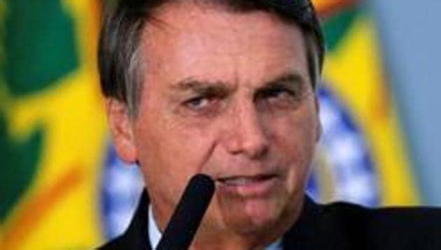 Brazilian President Jair Bolsonaro said “the efficacy of that vaccine of Sao Paulo seems to be very low,” though he gave nothing specific.(REUTERS)