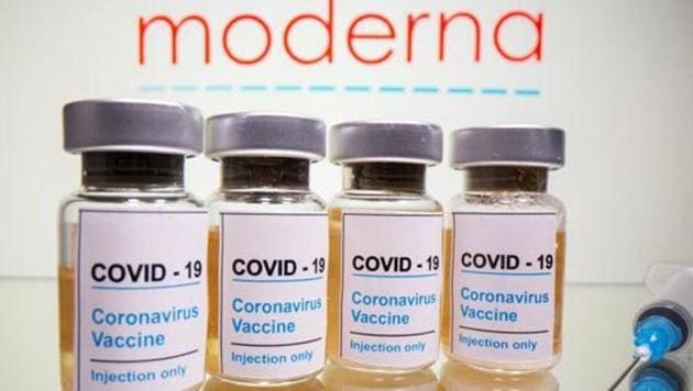 The government separately announced on Thursday that the first doses of the Moderna vaccine had arrived in Canada.(Reuters file photo) The government separately announced on Thursday that the first doses of the Moderna vaccine had arrived in Canada.(Reuters file photo)