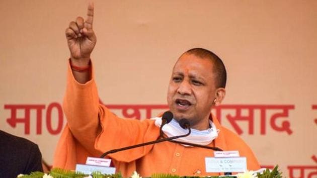 UP chief minister Yogi Adityanath took stock of the Covid-19 situation in the state in a review meeting on Thursday. (PTI) UP chief minister Yogi Adityanath took stock of the Covid-19 situation in the state in a review meeting on Thursday. (PTI)