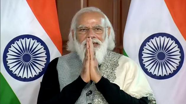 Prime Minister Narendra Modi on Friday releases Rs 18,000 crore under the PM Kisan Samman Nidhi scheme via video conference in New Delhi.(ANI) Prime Minister Narendra Modi on Friday releases Rs 18,000 crore under the PM Kisan Samman Nidhi scheme via video conference in New Delhi.(ANI)