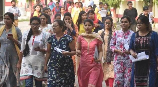 Educational institutions were shut down since the imposition of nationwide lockdown in March to contain coronavirus.(HT photo)