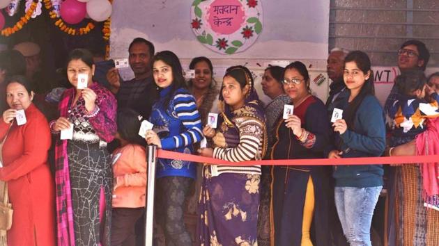 The digital voter IDs will be verified by the Commission and can only be downloaded on the registered mobile number.(HT file photo) The digital voter IDs will be verified by the Commission and can only be downloaded on the registered mobile number.(HT file photo)