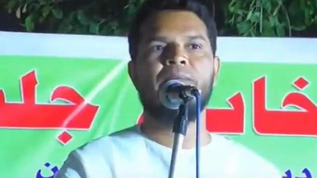 Police said AIMIM leader Farooq Ahmed will now be charged for murder after the death of one of the persons injured in the firing opened by him. (Videograb) Police said AIMIM leader Farooq Ahmed will now be charged for murder after the death of one of the persons injured in the firing opened by him. (Videograb)