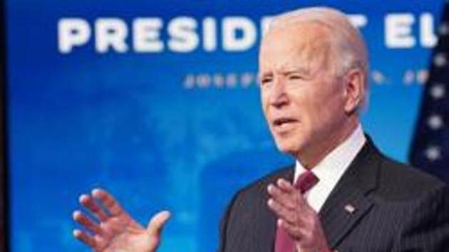 An official in Biden’s transition team said the president-elect believes US support for Taiwan “must remain strong, principled, and bipartisan.” (AP) An official in Biden’s transition team said the president-elect believes US support for Taiwan “must remain strong, principled, and bipartisan.” (AP)