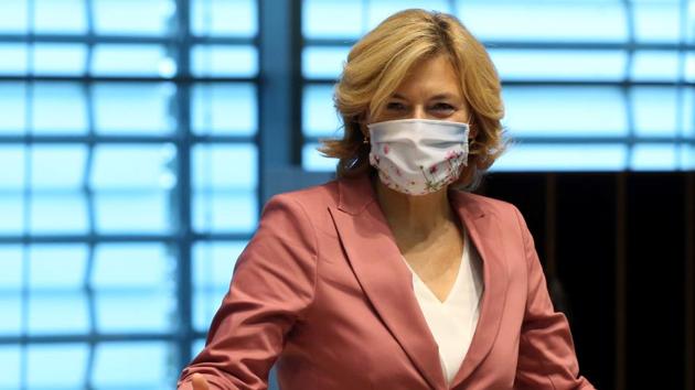German Agriculture Minister Julia Kloeckner warned of “painful cuts” for the European Union’s fishing industry due to the trade deal the bloc has reached with the United Kingdom (REUTERS) German Agriculture Minister Julia Kloeckner warned of “painful cuts” for the European Union’s fishing industry due to the trade deal the bloc has reached with the United Kingdom (REUTERS)
