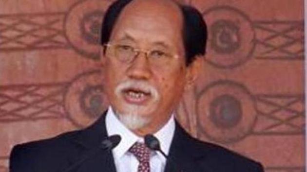 File photo: Nagaland chief minister Neiphiu Rio.(PTI)