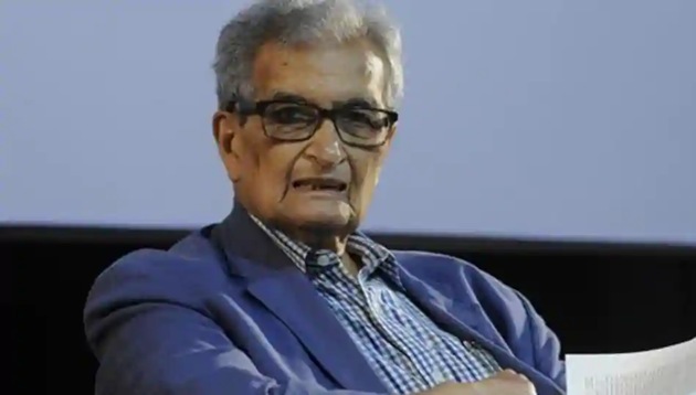 Nobel laureate economist Amartya Sen.(HT file)
