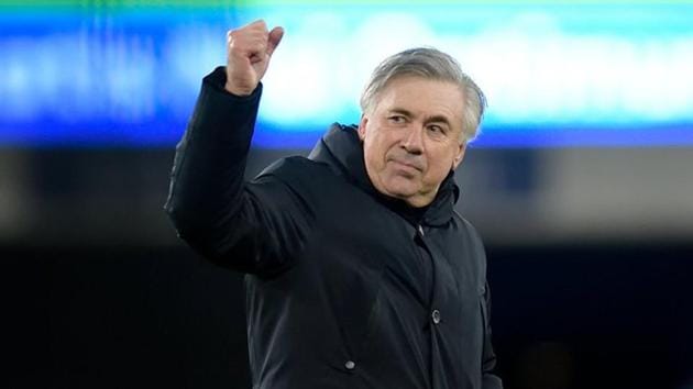 File photo of Everton manager Carlo Ancelotti(Twitter)