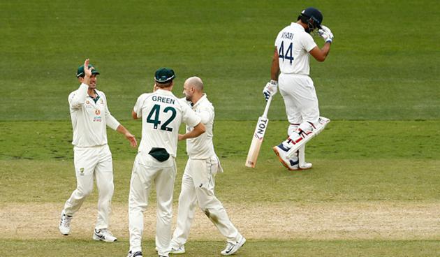 Hanuma Vihari added 51 runs for the fourth wicket with Rahane as India began to rebuild their innings after two early blows. But Nathan Lyon dismissed him to get Australia back in the game (Getty )