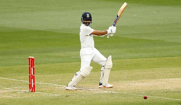 Rahane held fort for India at one end. He stitched two fifty and one century partnerships as India took the lead (Getty)