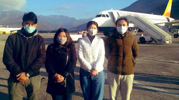 The four space engineers from Bhutan’s department of information technology and telecom will undergo the first phase of training at ISRO’s UR Rao Satellite Centre in Bengaluru from December 28 to February 25. (TWITTER/@RuchiraKamboj.) The four space engineers from Bhutan’s department of information technology and telecom will undergo the first phase of training at ISRO’s UR Rao Satellite Centre in Bengaluru from December 28 to February 25. (TWITTER/@RuchiraKamboj.)