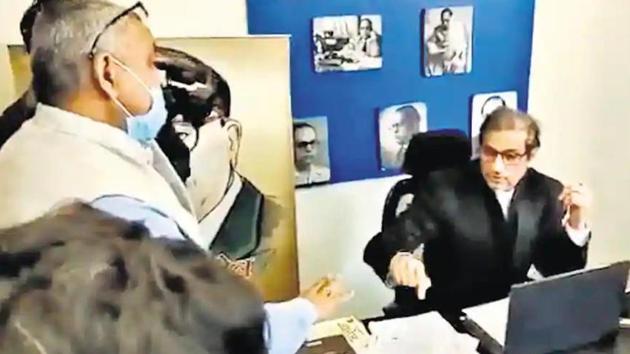 The investigating agency opposed the plea by Pracha to receive a copy of the videography footage of the raid, saying that Pracha is “an accused” and that he cannot seek this evidence only as owner of the premises. (HT file photo) The investigating agency opposed the plea by Pracha to receive a copy of the videography footage of the raid, saying that Pracha is “an accused” and that he cannot seek this evidence only as owner of the premises. (HT file photo)