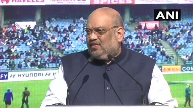 “He made a lasting contribution to Indian polity and served the nation with great passion & devotion. My heartfelt tributes,” Amit Shah said.(ANI Photo)