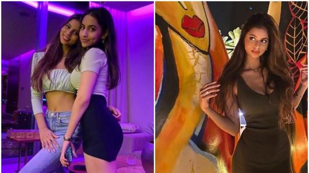 Suhana Khan with her cousin Alia Chhiba. Suhana Khan with her cousin Alia Chhiba.