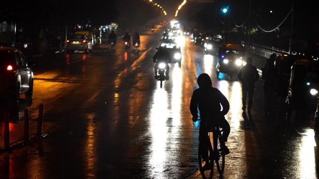 Chandigarh had light rain on Sunday evening. (HT Photo)