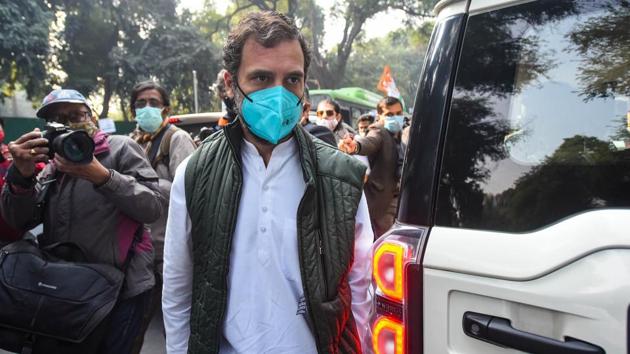 “BJP is indulging in low-level politics. They are targeting Rahul Gandhi because they want to target only one leader,” the Congress General Secretary said.(Amal KS/HT PHOTO) “BJP is indulging in low-level politics. They are targeting Rahul Gandhi because they want to target only one leader,” the Congress General Secretary said.(Amal KS/HT PHOTO)