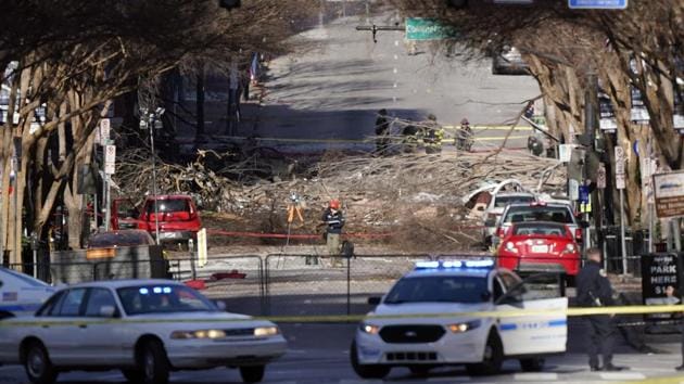 Officials said it was too early in the investigation to discuss the suspect’s motives. (AP) Officials said it was too early in the investigation to discuss the suspect’s motives. (AP)