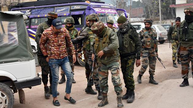 Terming the arrest of the trio as a “major success” for the security forces, Angral said a terror plot to incite communal violence has been averted with their arrest. (ANI) Terming the arrest of the trio as a “major success” for the security forces, Angral said a terror plot to incite communal violence has been averted with their arrest. (ANI)