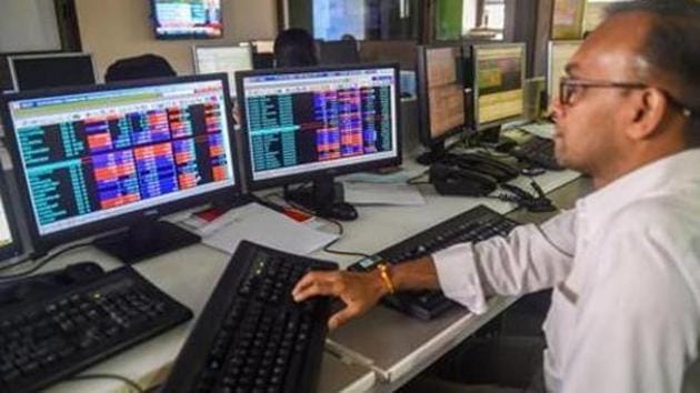 The BSE Sensex, India’s benchmark stock market index, suffered its biggest ever inter-day fall of 13.15% on March 23, a day before Prime Minister Narendra Modi announced a nationwide lockdown.(PTI)